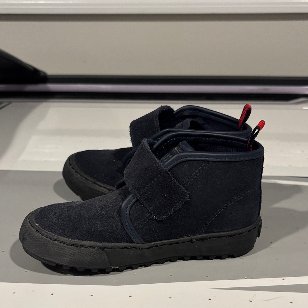 Polo Ralph Lauren Navy Sneakers with Red Detail